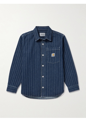 Carhartt WIP - Orlean Hickory-Striped Denim Shirt Jacket - Men - Blue - XS