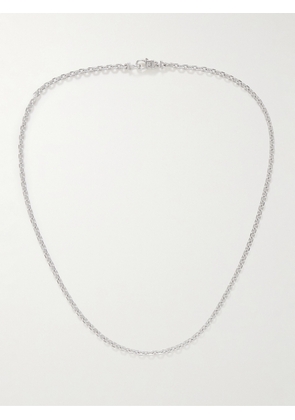 Tom Wood - Anker Rhodium-Plated Chain Necklace - Men - Silver