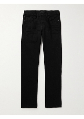 TOM FORD - Slim-Fit Selvedge Jeans - Men - Black - UK/US 30