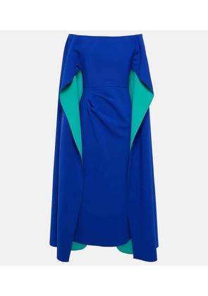Roksanda Guiomar cape-detail gown