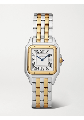 Cartier - Panthère De Cartier 27mm Medium 18-karat Gold And Stainless Steel Watch - One size
