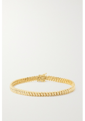 Anita Ko - Zoe Thin 18-karat Gold Diamond Bracelet - One size
