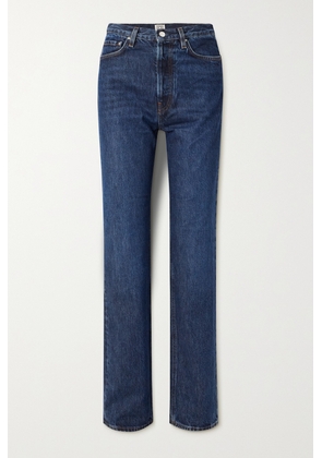 TOTEME - + Net Sustain High-rise Straight-leg Jeans - Blue - 23,24,25,26,27,28,29,30,31,32