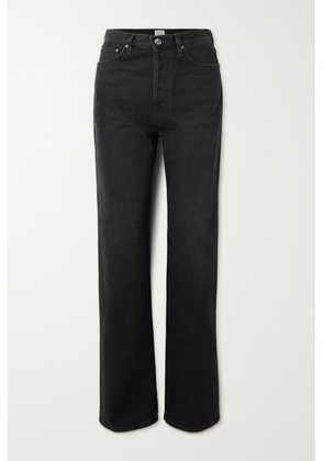 TOTEME - + Net Sustain High-rise Straight-leg Jeans - Black - 23,24,25,26,27,28,29,30,31,32