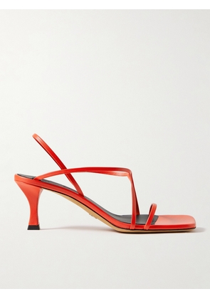 Proenza Schouler - Leather Slingback Sandals - Red - IT35,IT36,IT36.5,IT37,IT37.5,IT38,IT38.5,IT39,IT39.5,IT40,IT40.5,IT41,IT42