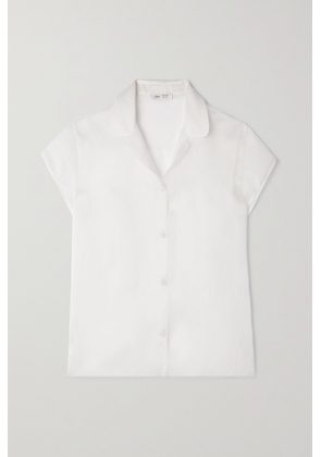 Chloé - + Atelier Jolie Silk-organza Shirt - White - FR34,FR36,FR38,FR40,FR42,FR44,FR46