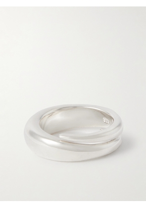 Sophie Buhai - + Net Sustain Winding Medium Silver Ring - 5,6,7,8