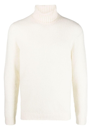 Société Anonyme roll-neck wool-blend jumper - White