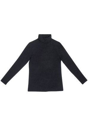 Balenciaga turtleneck long-sleeve top - Black