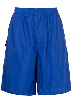 Ferragamo elasticated-waistband wide-leg shorts - 001