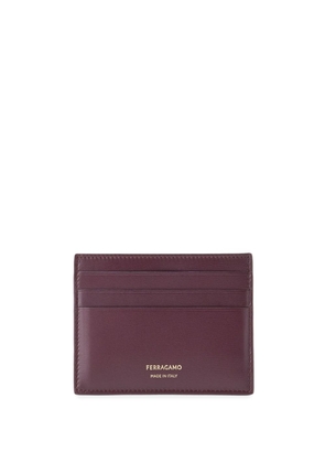 Ferragamo Classic leather card holder - Red