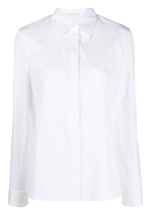 Michael Michael Kors concealed button-fastening shirt - White