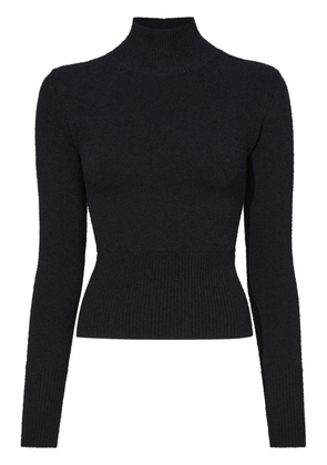 Proenza Schouler textured roll-neck sweatshirt - Black
