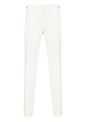 TOM FORD low-rise silk tailored trousers - Neutrals