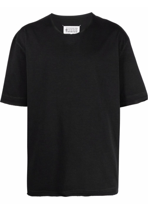 Maison Margiela raw-edge oversized T-shirt - Black