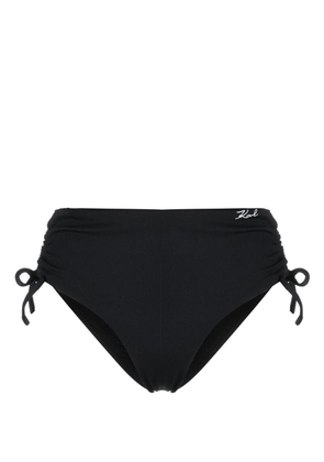 Karl Lagerfeld Karl Dna Culottes bikini bottoms - Black