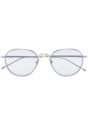 Thom Browne Eyewear round titanium sunglasses - Grey