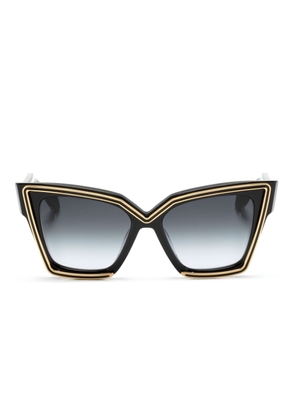 Valentino Eyewear V-Grace butterfly-frame sunglasses - Black