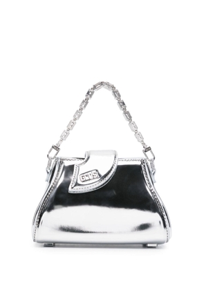 Gcds baby Comma Mirror mini bag - Silver