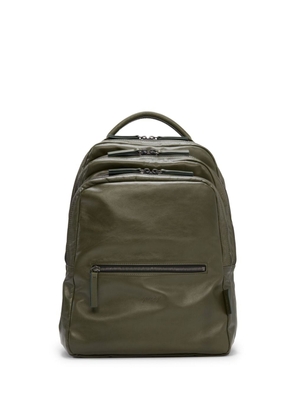 Marsèll Triparto leather backpack - Green