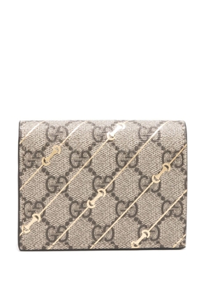 Gucci Horsebit bi-fold wallet - Neutrals