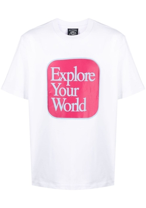 Billionaire Boys Club slogan-print cotton T-shirt - White