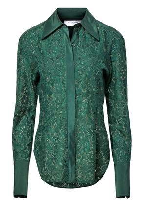 Equipment Sasha floral-lace blouse - Green