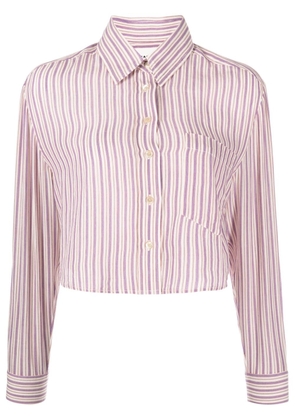 MARANT ÉTOILE Eliora striped shirt - Purple
