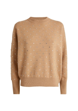Rabanne Crystal-Embellished Sweater