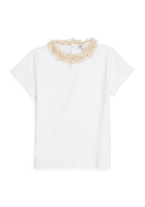 Il Gufo Cotton Frill-Collar T-Shirt (3-12 Years)