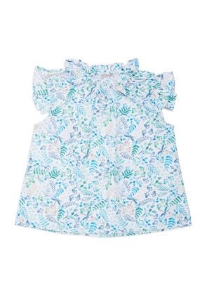 Il Gufo Cotton Floral Print Dress (3-10 Years)