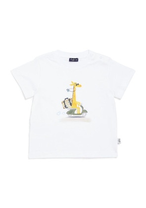 Il Gufo Cotton Giraffe T-Shirt (3-12 Years)