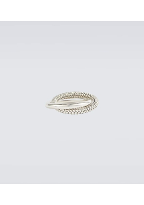 Bottega Veneta Intreccio sterling silver ring