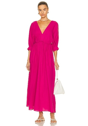 ERES Selene Long Dress in Laurier - Pink. Size 2 (also in 3).