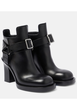 Burberry Stirrup leather ankle boots
