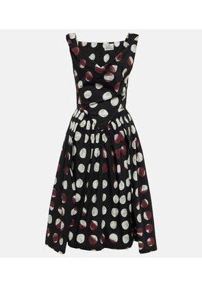 Vivienne Westwood Sunday printed cotton midi dress