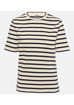 Jil Sander Striped cotton jersey T-shirt