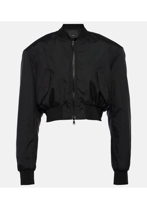 Wardrobe.NYC Cropped bomber jacket