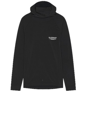 Whitespace Graphene Riding Hoodie in Black - Black. Size S (also in M, XL/1X).