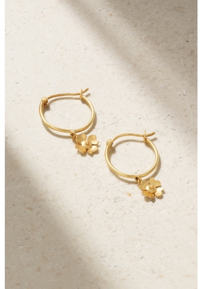 Pippa Small - 18-karat Gold Hoop Earrings - One size