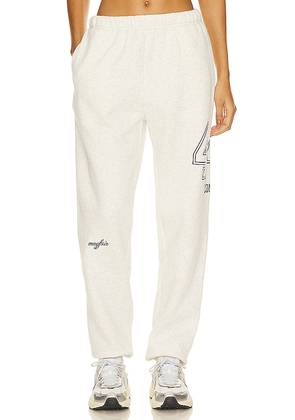 The Mayfair Group 444 Sweatpants in Light Grey. Size L/XL, M/L, XS.