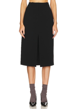 Theory Trouser Skirt in Black. Size 0, 2, 4, 6, 8.