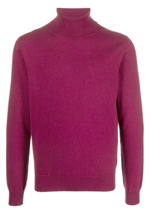 Malo roll-neck cashmere jumper - Purple