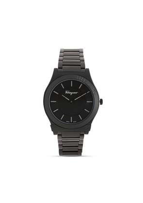Salvatore Ferragamo Watches Gancini quartz 40mm - Black