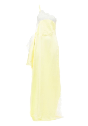 JW Anderson asymmetric-slip dress - Yellow