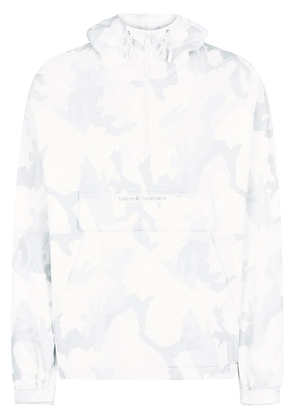 Dolce & Gabbana abstract-print drawstring hoodie - White