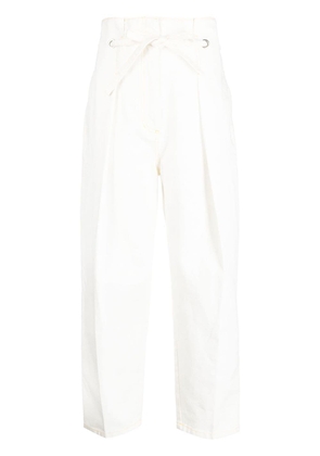 3.1 Phillip Lim pleat-detail straight-leg trousers - White