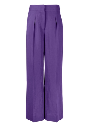 Jacquemus Le Pantalon Sauge wide-leg trousers - Purple