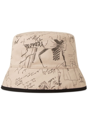 Karl Lagerfeld K/Archive reversible bucket hat - Black