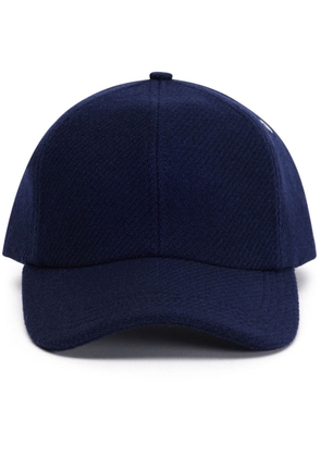 AMI Paris logo-embroidered baseball cap - Blue